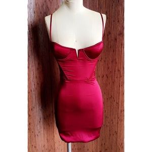 Windsor Mini Satin Dress